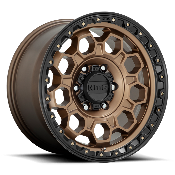 KMC KM545 Trek Wheel - Matte Bronze w/ Black Lip