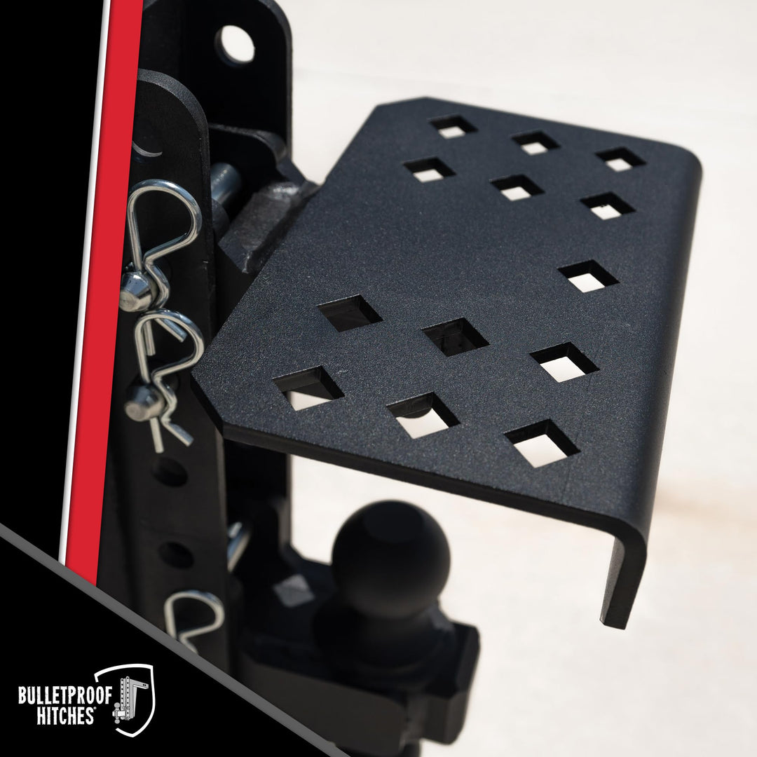 BulletProof Hitch Step Attachment Rated to 1 000 lbs SUV RV & Truck Hitch Step (STEPFBA)