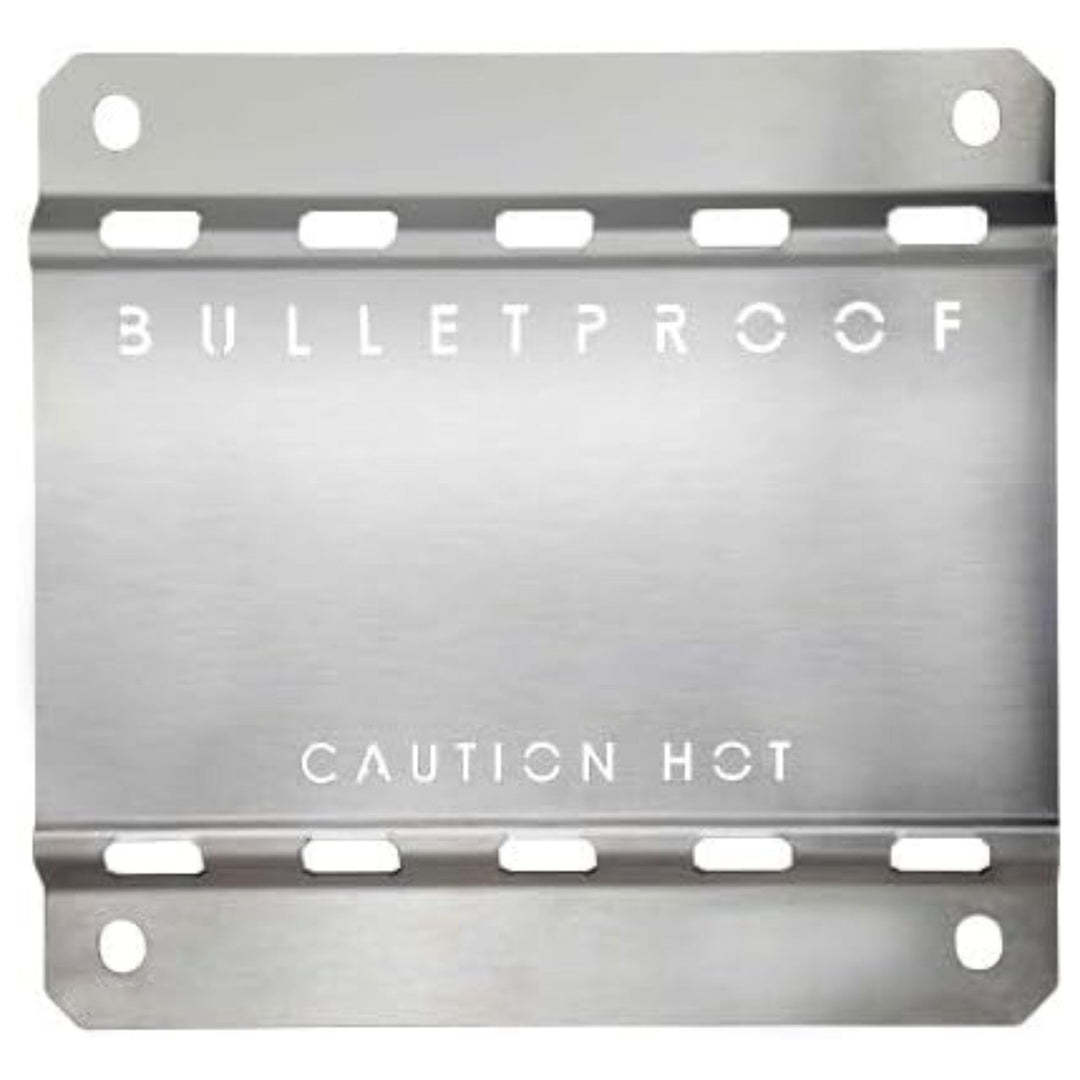 BulletProof Exhaust Heat Shield Stainless Steel Mud Flap Heat Shield (HEATSHIELDFBA)