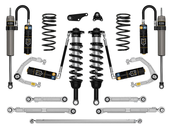 ICON 2025-2026 Toyota 4Runner 4WD 1.25-3" Lift Stage 11 Suspension System Billet (K53411)