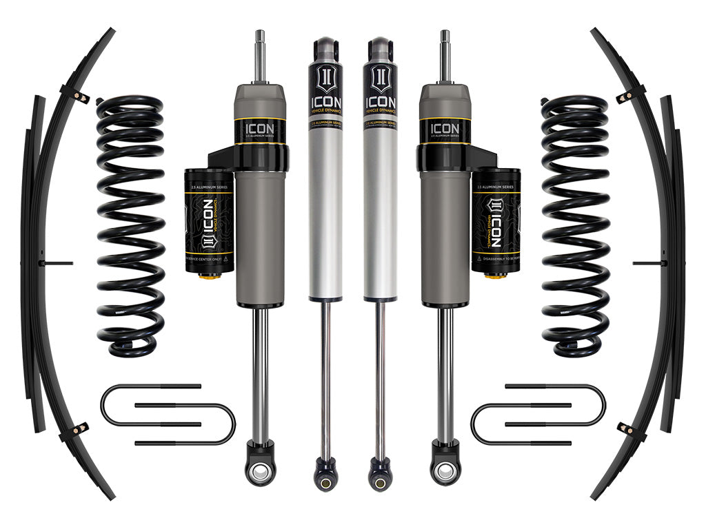ICON 2008-2010 Ford F-250/350 Super Duty 4WD Diesel 2.5" Lift Stage 2 Suspension w/Expansion Packs