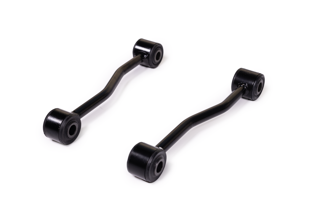2018-2026 Jeep Wrangler JL/Gladiator JT RoMR JL/JT Front Sway Bar End Links (Pair) - (Fits 2.5 Inch- 3.5 Inch Lift Kits) Steer Smarts | SKU 74001003-GQSK