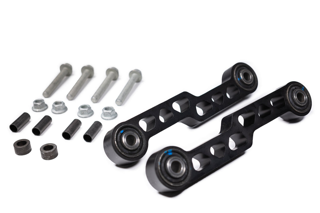 Jeep Front Sway Bar End Link Kit Yeti XD Black Fits 2.5- 3.5 Inch Lift For 07-24 Wrangler JK/JL/Gladiator Steer Smarts | SKU 74009002-GQSK