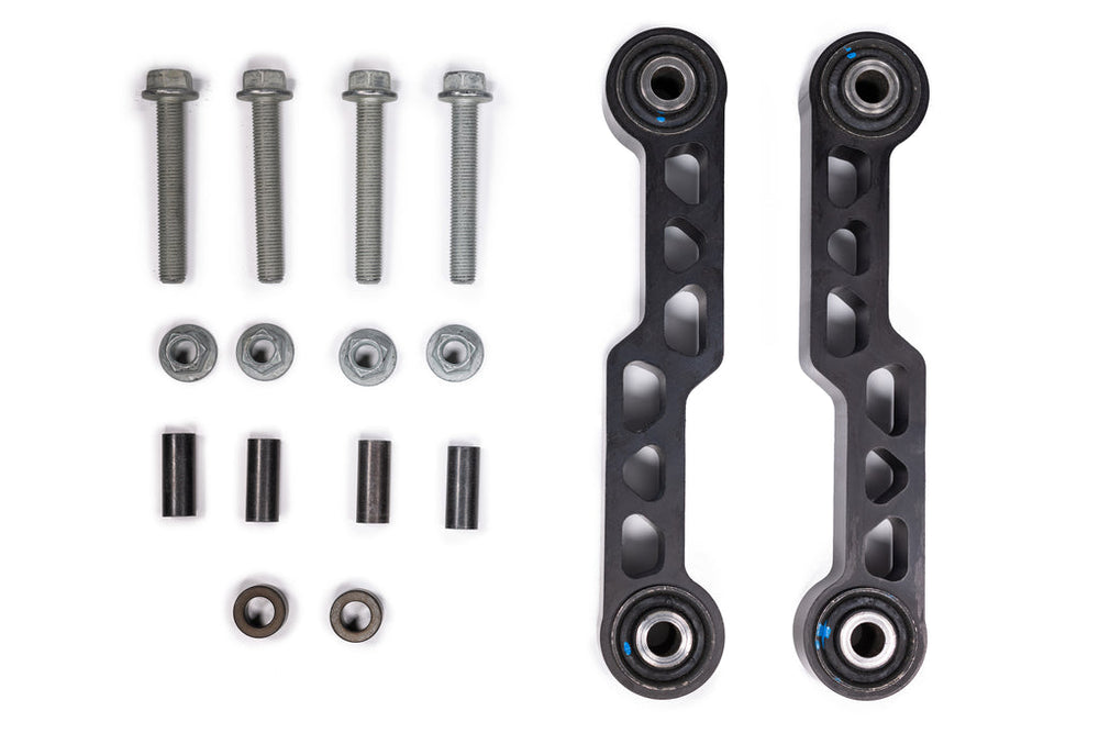 Jeep Front Sway Bar End Link Kit Yeti XD Black Fits 2.5- 3.5 Inch Lift For 07-24 Wrangler JK/JL/Gladiator Steer Smarts | SKU 74009002-GQSK
