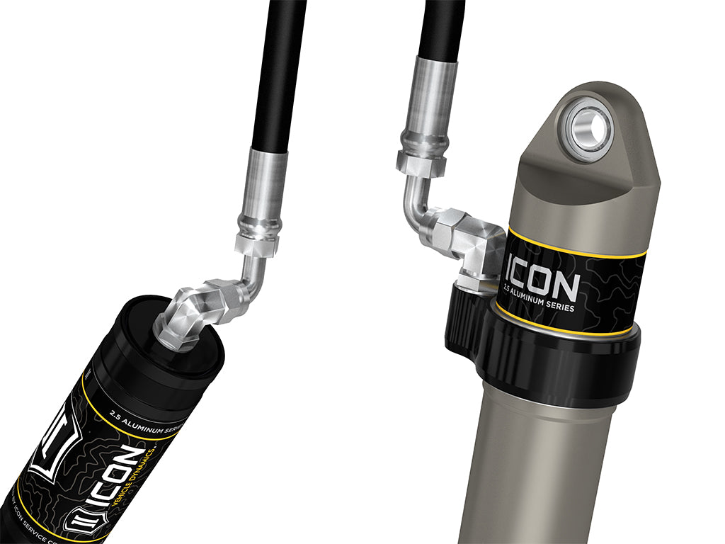 ICON 2005-2023 Toyota Tacoma/2003-2024 4Runner/2007-2014 FJ Cruiser/2003-2009 Lexus GX470 Front VS 2.5 Shocks S2 Secondary Shocks Remote Res Pair
