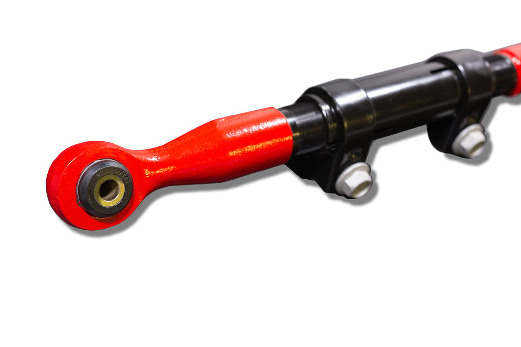 Jeep Pro-Series Front Adjustable Track Bar Yeti XD Red For 07-18 Wrangler JK Steer Smarts | SKU 75039001-GQSK