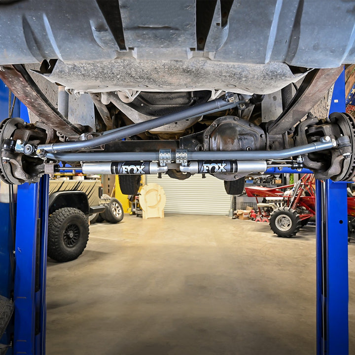 1999-2004 Ford Super Duty F-250/F350 Dual Steering Stabilizer Bracket Synergy MFG | SKU 7510-01