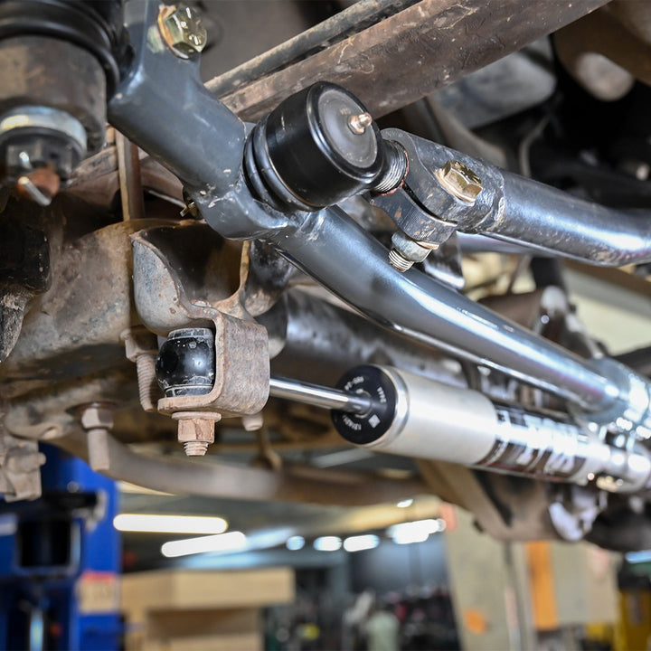 1999-2004 Ford Super Duty F-250/F350 Dual Steering Stabilizer Bracket Synergy MFG | SKU 7510-01