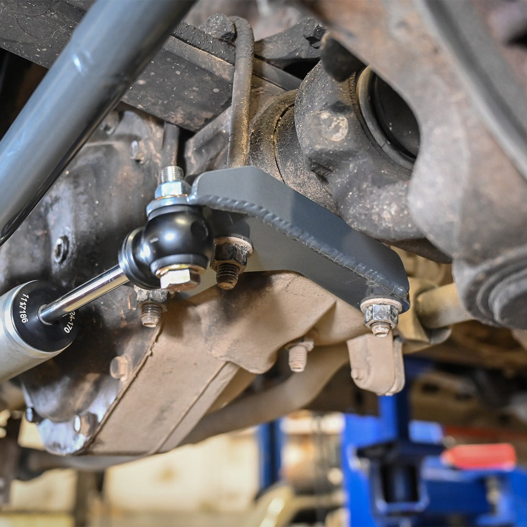 1999-2004 Ford Super Duty F-250/F350 Dual Steering Stabilizer Bracket Synergy MFG | SKU 7510-01