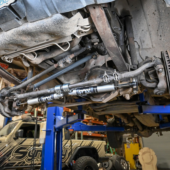 1999-2004 Ford Super Duty F-250/F350 Dual Steering Stabilizer Bracket Synergy MFG | SKU 7510-01