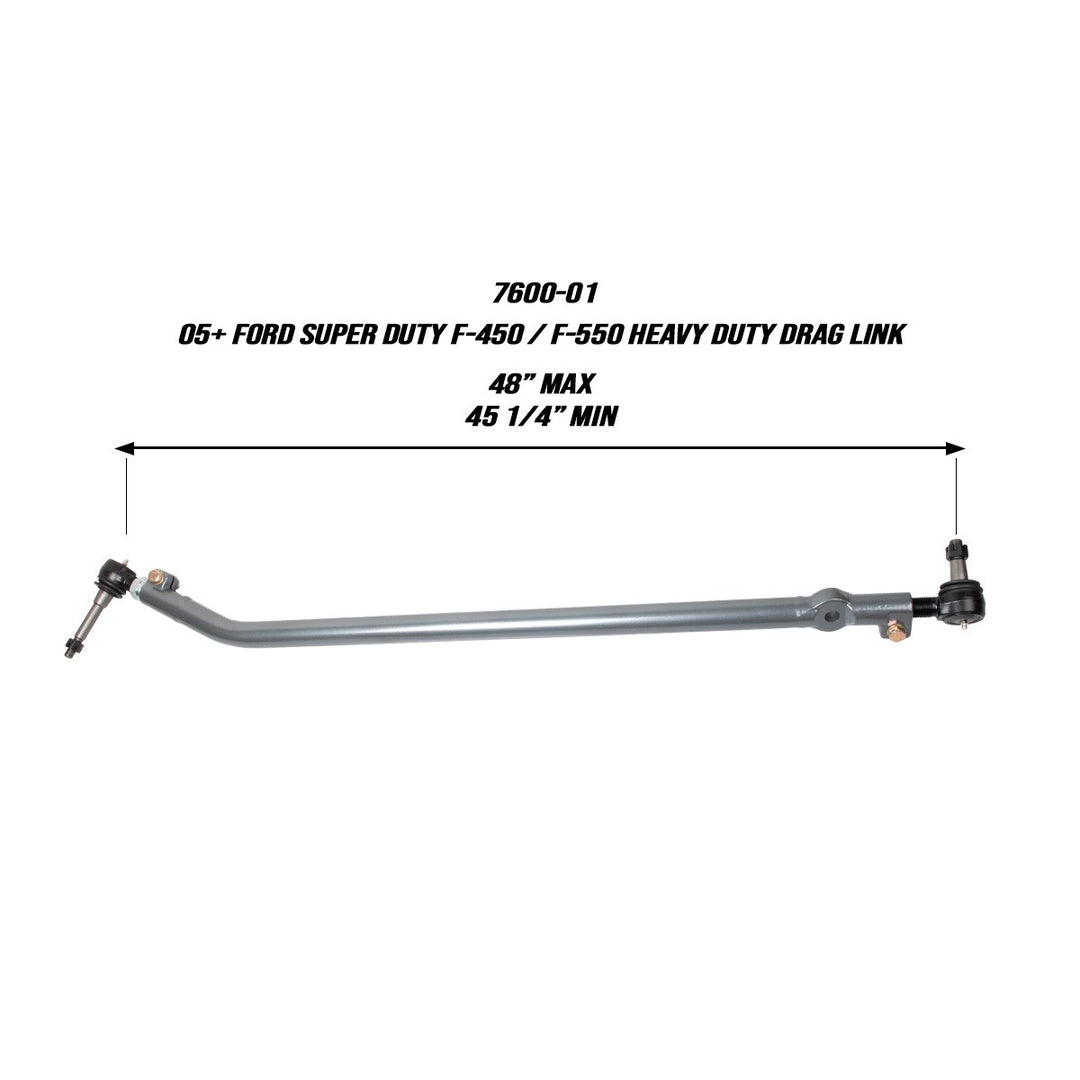 2005+ Ford Super Duty F-450/F-550/F-600 Heavy Duty Drag Link Synergy MFG | SKU 7600-01