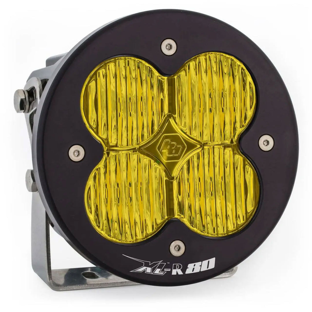 LED Light Pods Baja Amber Lens Spot Each XL R 80 Wide Cornering 760015