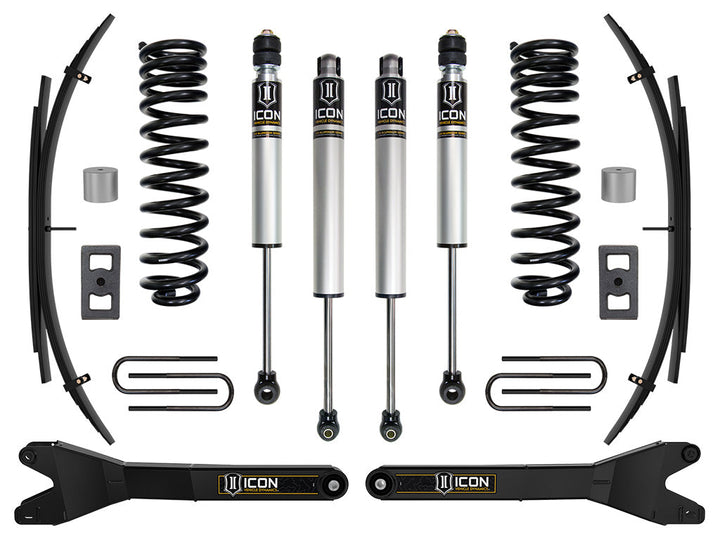 ICON 2023-2026 Ford F-250/350 Super Duty 4WD Diesel 2.5" Lift Stage 1 Suspension w/Radius Arms & Expansion Packs