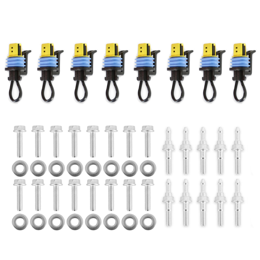 MSD Ignition Coil - Pro Power Series - GM LS1/LS6 Engines - Red - 8-Pack | SKU 82858