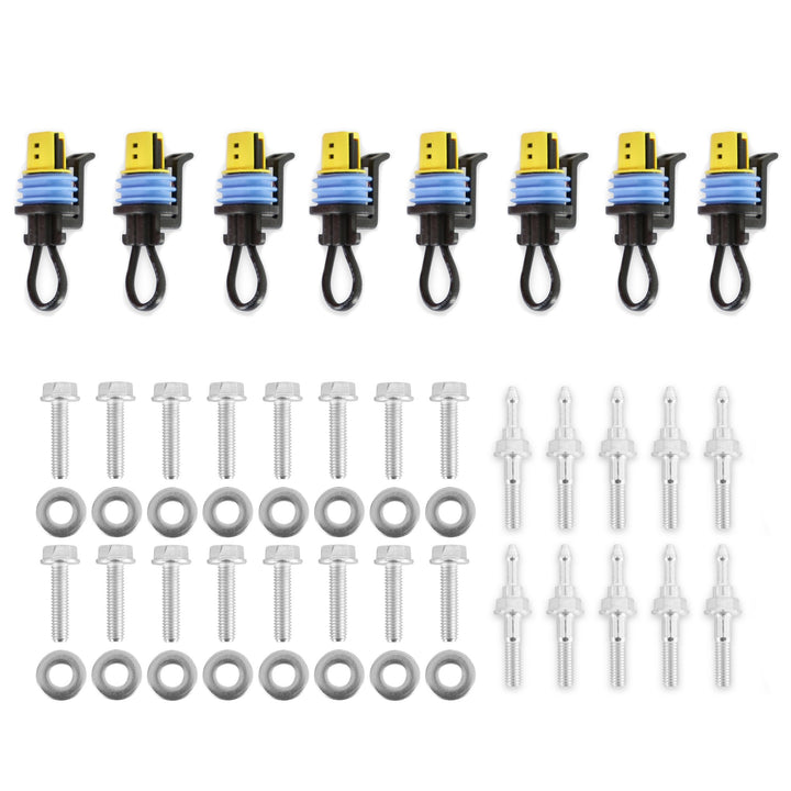 MSD Ignition Coil - Pro Power Series - GM LS1/LS6 Engines - Red - 8-Pack | SKU 82858