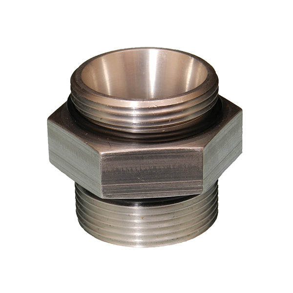 C&R Fitting -20 AN Port to -20 AN Male - Adapts Meziere Pump to C&R Scirocco Radiator 78-00050