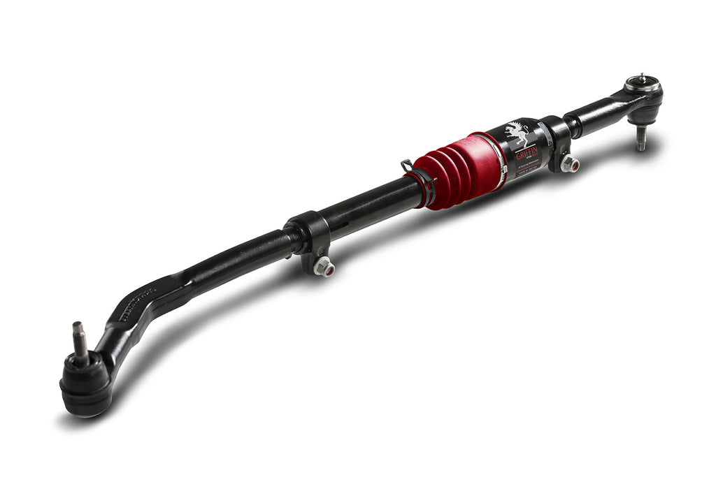 Jeep Drag Link Bottom Mount w/ Griffin Red Bellow Yeti XD For 07-18 Wrangler JK Steer Smarts | SKU 78070002-GQSK