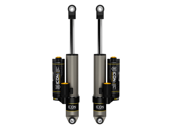 ICON 2019-2026 Silverado/Sierra 1500 0-2" Lift Rear VS 2.5 Shocks Piggyback w/CDEV Pair