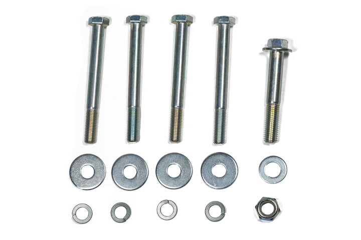 Jeep Frame Side Track Bar Reinforcement Bracket Hardware Kit Yeti XD For 07-18 Wrangler JK Steer Smarts | SKU 79020001-GQSK