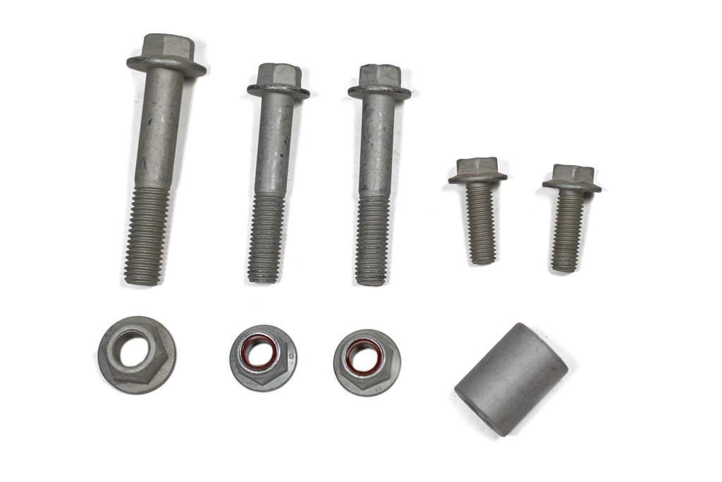 Jeep Track Bar Relocation Bracket Replacement Hardware Kit 07-24 Wrangler JK/JL/Gladiator Steer Smarts | SKU 79024001-GQSK