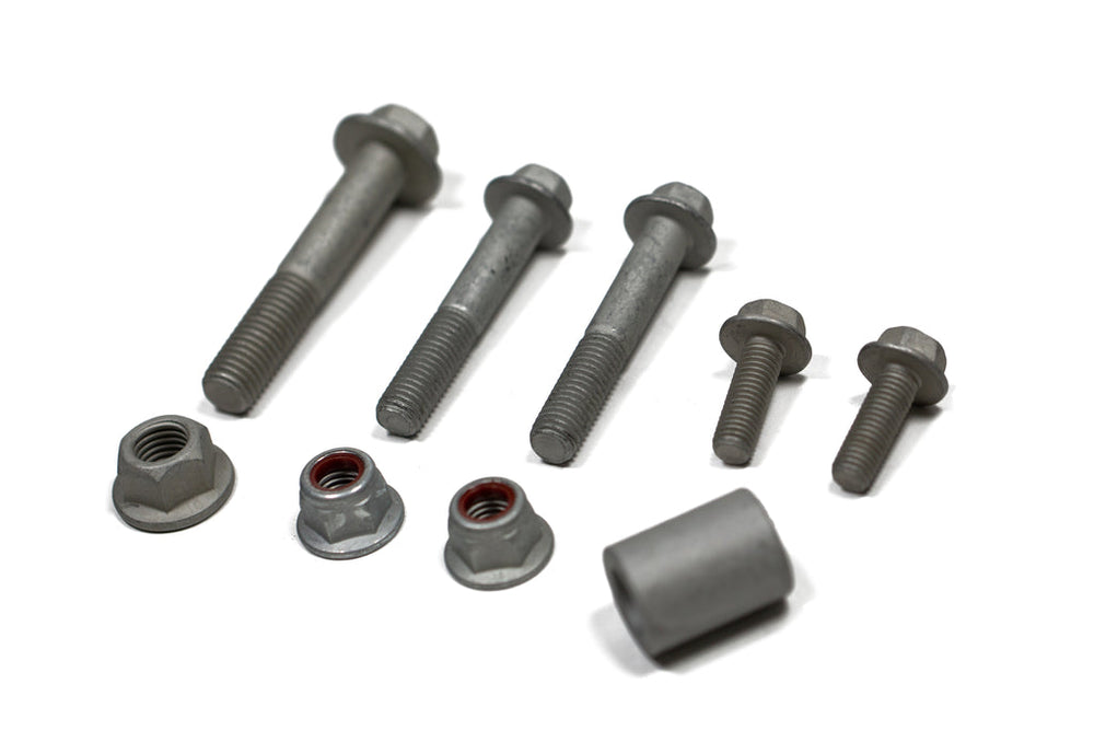 Jeep Track Bar Relocation Bracket Replacement Hardware Kit 07-24 Wrangler JK/JL/Gladiator Steer Smarts | SKU 79024001-GQSK