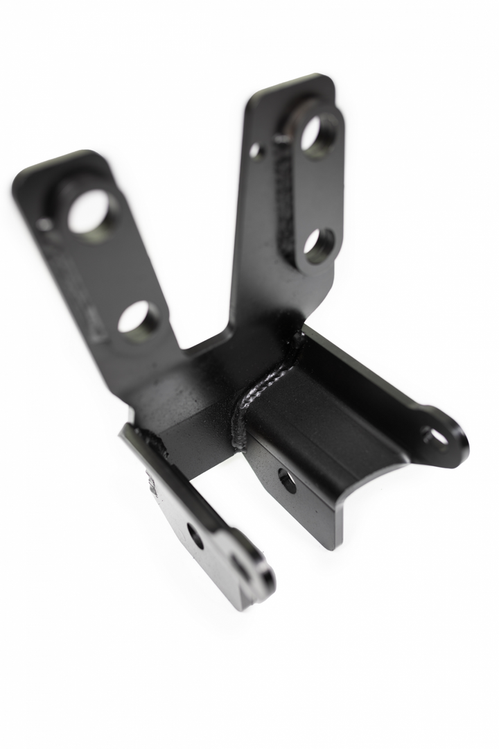 18-20 Jeep Wrangler/Gladiator JL/JT Yeti XD Sealed Bearing Sector Shaft Brace with Frame Side Track Bar Reinforcement Bracket - Aluminum Steering Box Only Steer Smarts | SKU 79041002-GQSK