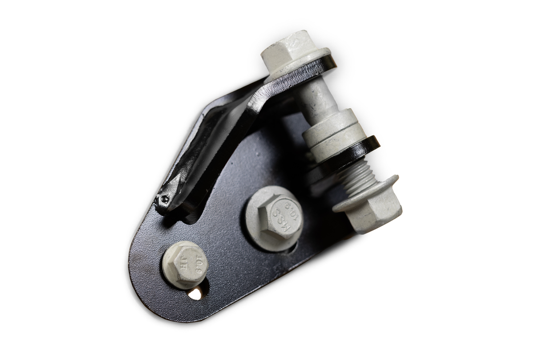 07-24 Jeep Wrangler/Gladiator JK/JL/JT Yeti XD Axle-Side Dual-Post Hyrdo Assist Bracket Steer Smarts | SKU 79051001-GQSK