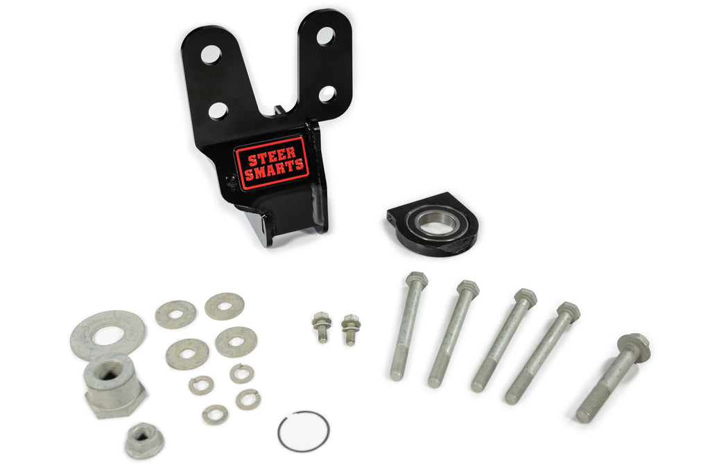 Jeep Sector Shaft Brace with Frame Side Track Bar Reinforcement Bracket  Yeti XD For 07- 18 Wrangler JK/JL/Gladiator JT All Models Steer Smarts | SKU 79052001-GQSK