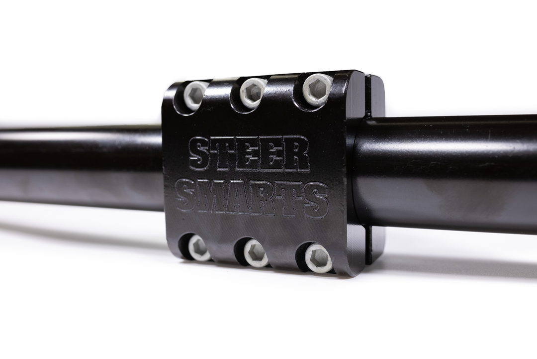 07-24 Jeep Wrangler/Gladiator JK/JL/JT Yeti XD Double Shear Hydro Assist 6-Bolt Tie Rod Clamp 1-5/8 Inch Steer Smarts | SKU 79055001-GQSK