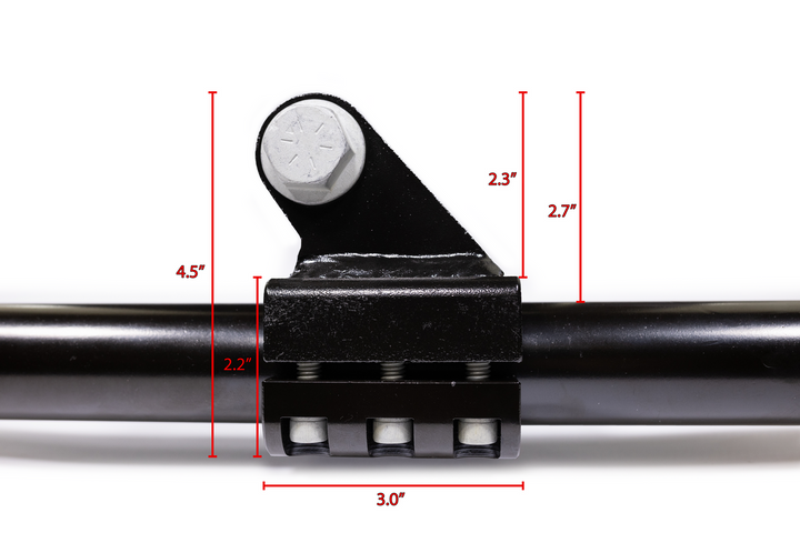 07-24 Jeep Wrangler/Gladiator JK/JL/JT Yeti XD Double Shear Hydro Assist 6-Bolt Tie Rod Clamp 1-5/8 Inch Steer Smarts | SKU 79055001-GQSK