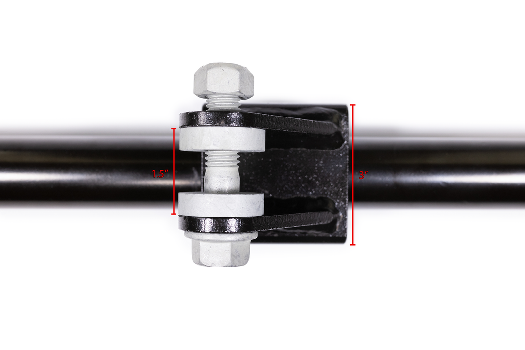 07-24 Jeep Wrangler/Gladiator JK/JL/JT Yeti XD Double Shear Hydro Assist 6-Bolt Tie Rod Clamp 1-5/8 Inch Steer Smarts | SKU 79055001-GQSK