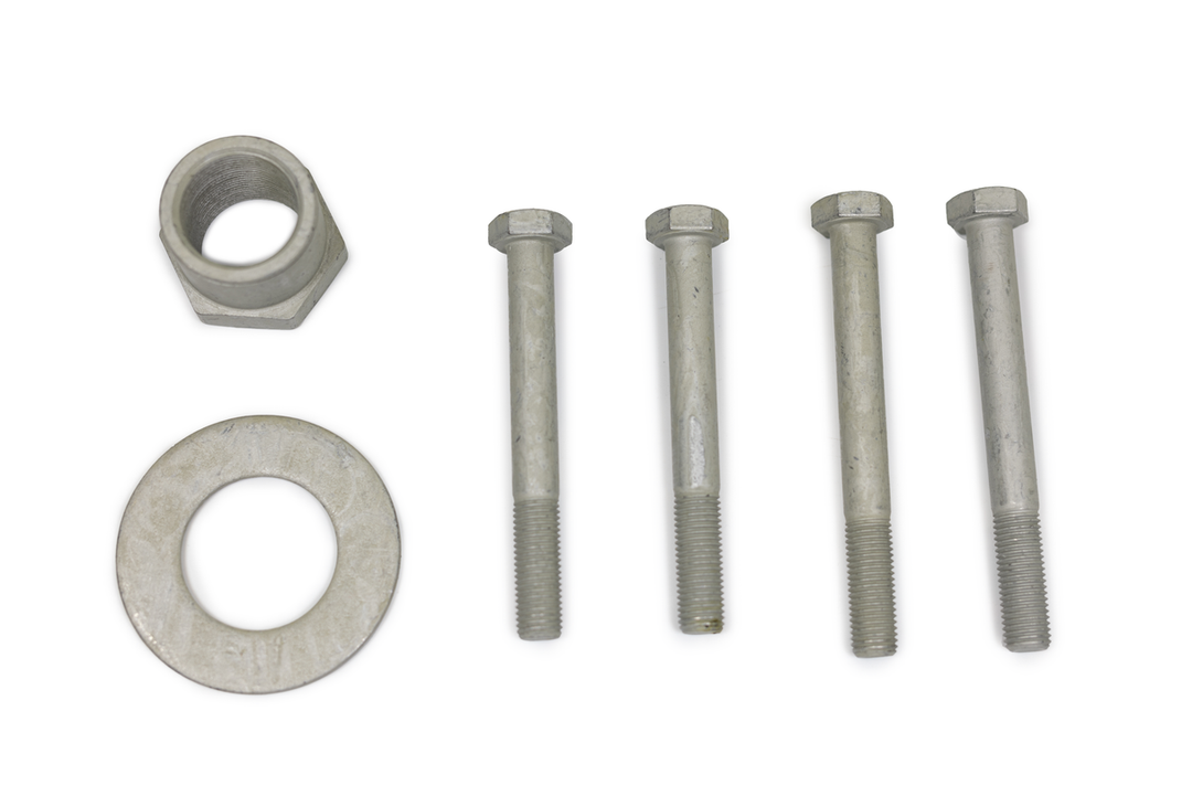 07-24 Jeep Wrangler/Gladiator JK/JL/JT Big Bore Sector Shaft Brace Supplemental Hardware Kit Steer Smarts | SKU 79079001-GQSK