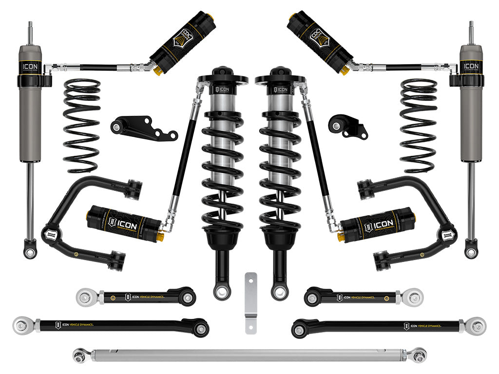 ICON 2024-2026 Lexus GX550 1.25-3" Lift Stage 9 Suspension System CDCV Tubular (K53359T)