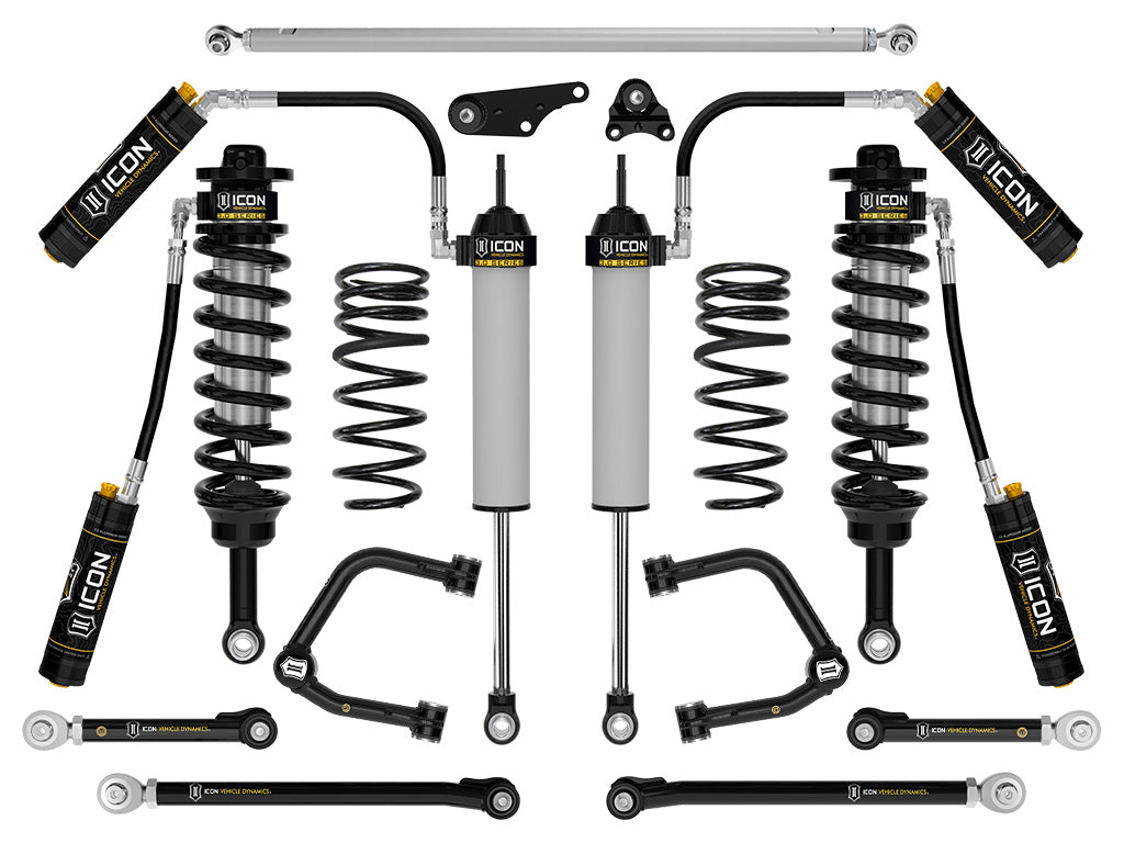 ICON 2025-2026 Toyota 4Runner 4WD Hybrid 2.25-3" Lift Stage 2 3.0 Suspension w/CDCV Tubular