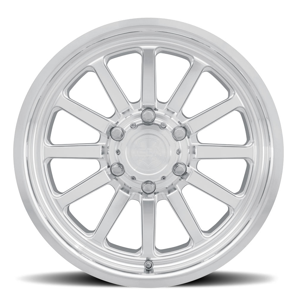 ICON Alloys Sentinel Forged Series Machined Finish 18x9 6x5.5 40mm Offset 6.6" BS