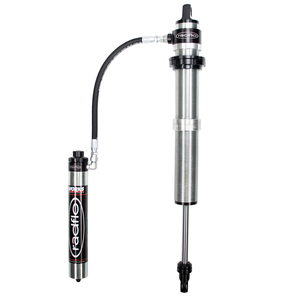 Radflo 3.0 x 18" DRT Internal Bypass Coilover w/ Reservoir and Adjuster 7CV-005-9A