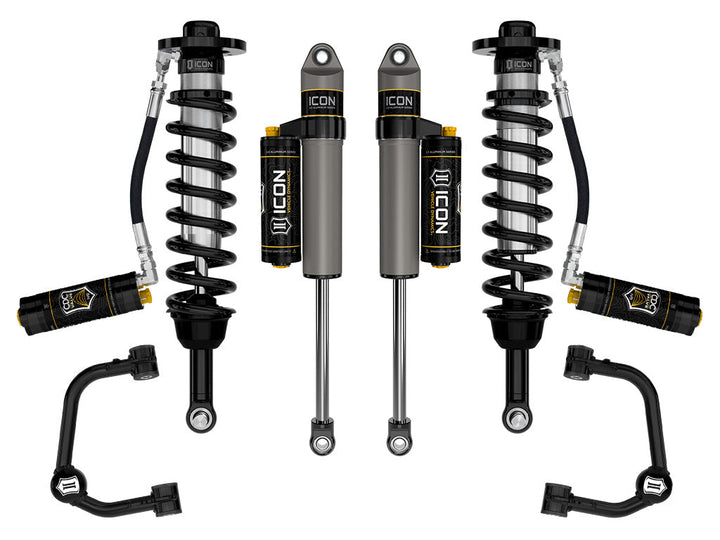 ICON 2021-2026 Ford F-150 Tremor 2.5-3" Lift Stage 4 Suspension System Tubular CDCV