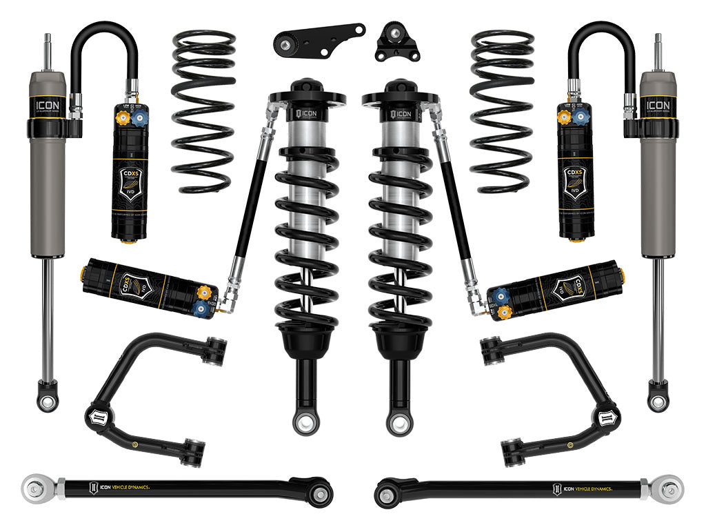 ICON 2024-2026 Toyota Tacoma 1.25-3" Lift Stage 9 Suspension Tubular Triple Rate Rear Springs