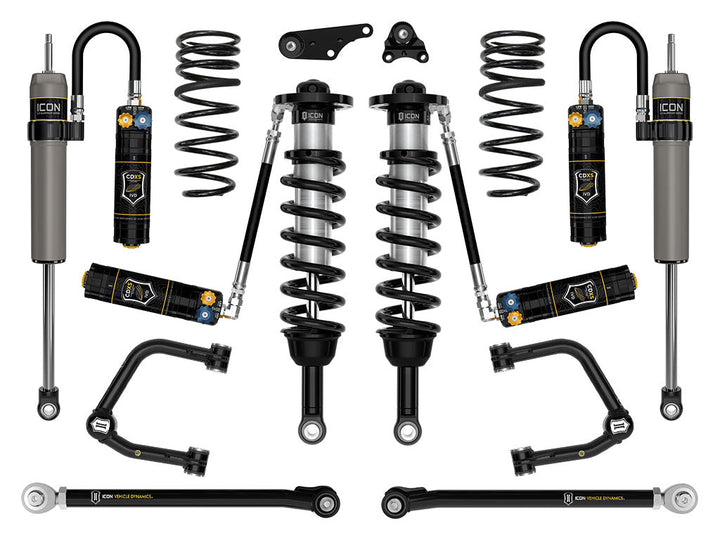 ICON 2024-2026 Toyota Tacoma 1.25-3" Lift Stage 9 Suspension Tubular Triple Rate Rear Springs