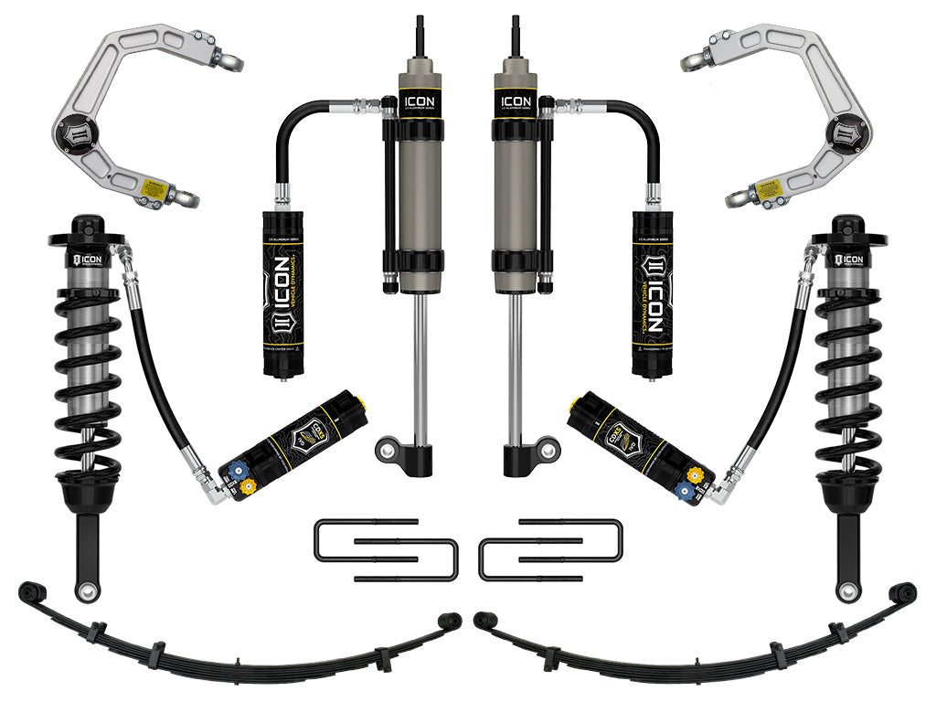 ICON 2005-2015 Toyota Tacoma 0-3.5" Lift/2016-2023 Tacoma 0-2.75" Lift Stage 10 Suspension Billet CDXS