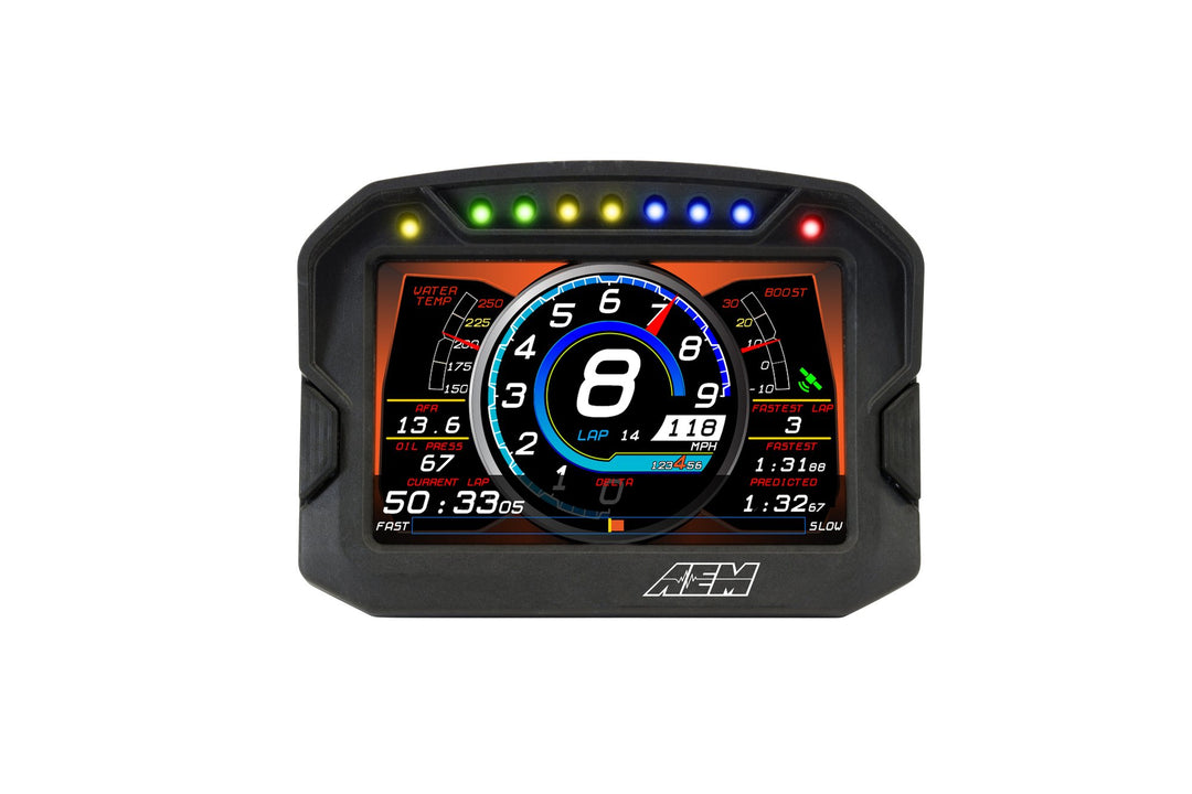 AEM CD-5G Carbon Non-Logging Display with Internal GPS | SKU 30-5602