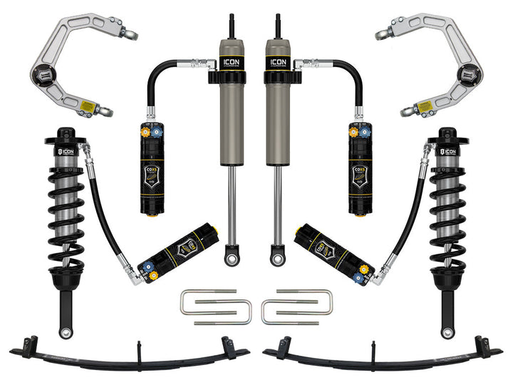 ICON 2005-2015 Toyota Tacoma 0-3.5" Lift/2016-2023 Tacoma 0-2.75" Lift Stage 6 Suspension Billet CDXS
