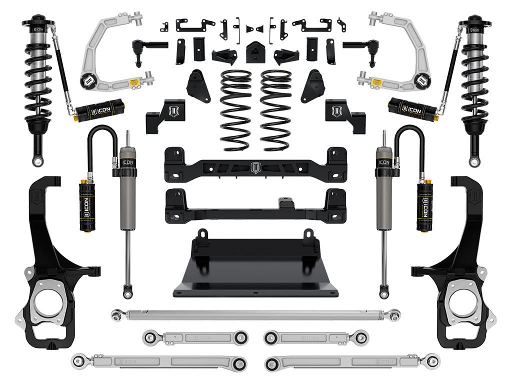 ICON 2022-2026 Toyota Tundra 6" Lift Stage 7 Suspension System Billet CDCV (K53277)