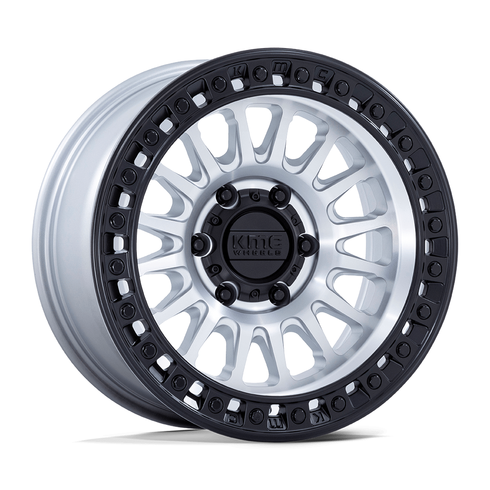 KMC KM552 IMS Wheel - Machined w/ Matte Black Lip