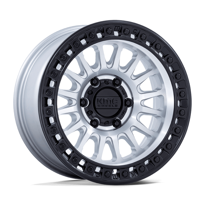KMC KM552 IMS Wheel - Machined w/ Matte Black Lip