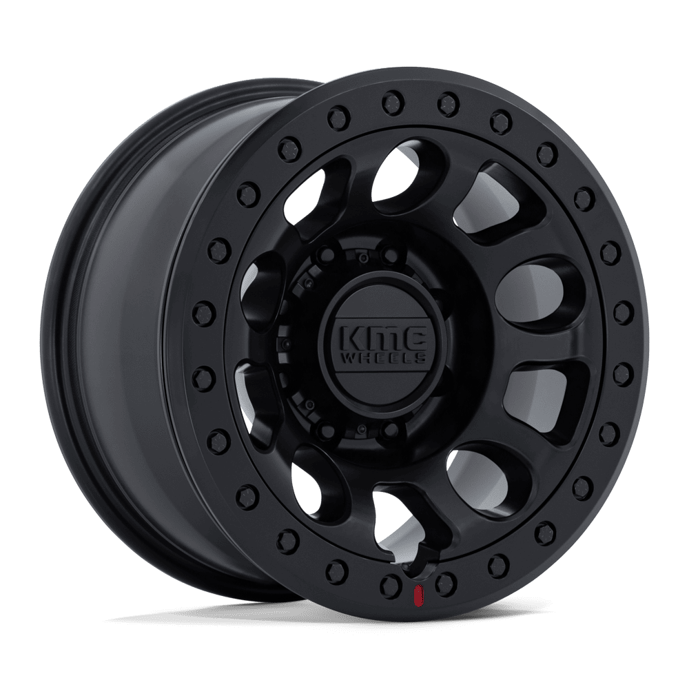KMC KM241 E25 Beadlock Wheel - Blackout