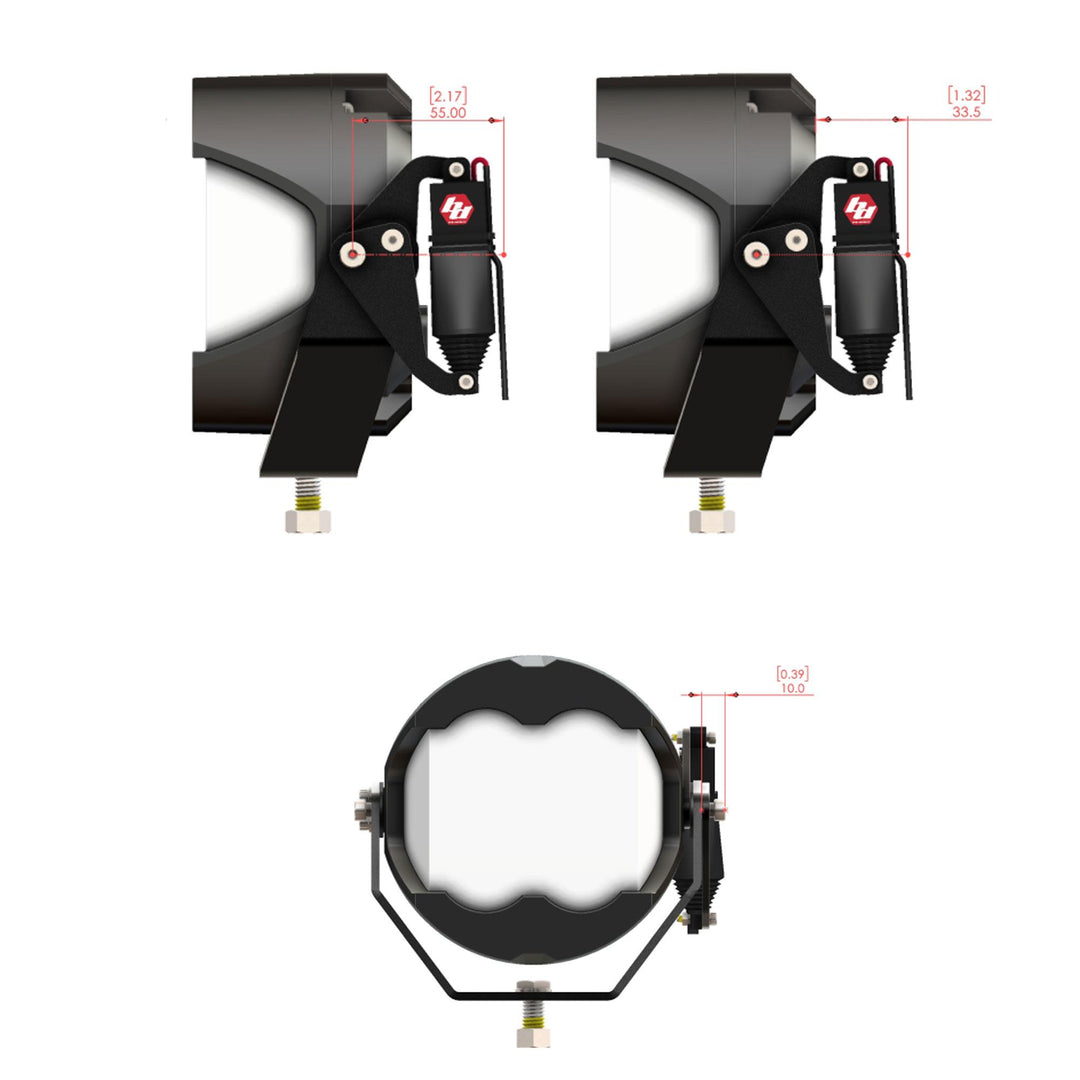 Reflex Light Actuator Kit LP4/LP6/LP9/XL-M Housing