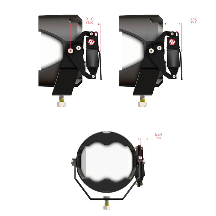 Reflex Light Actuator Kit LP4/LP6/LP9/XL-M Housing