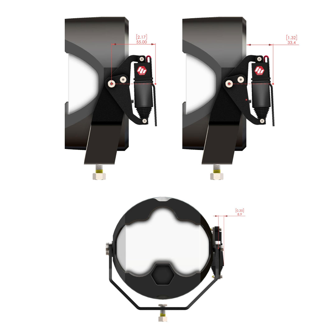 Reflex Light Actuator Kit LP4/LP6/LP9/XL-M Housing