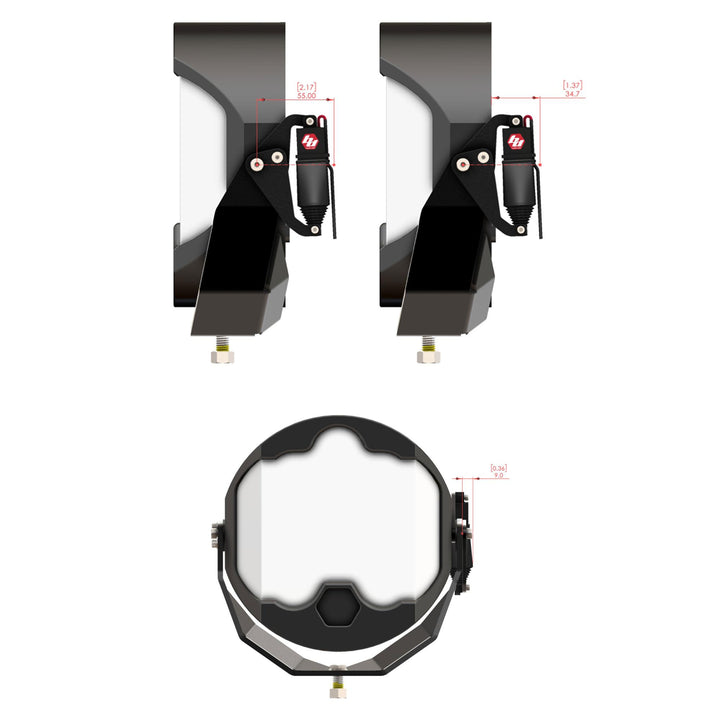 Reflex Light Actuator Kit LP4/LP6/LP9/XL-M Housing